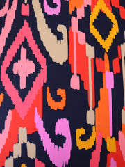 Load image into Gallery viewer, Large Art Deco Nylon Spandex Tricot | Designer Deadstock