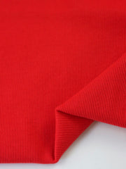 Load image into Gallery viewer, Scarlet 100% Cotton Rib | By The Half Yard