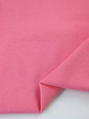 Load image into Gallery viewer, Bubblegum 100% Cotton Rib | By The Half Yard
