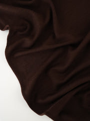 Load image into Gallery viewer, Espresso Galway Wool Spandex Jersey Knit | By The Half Yard