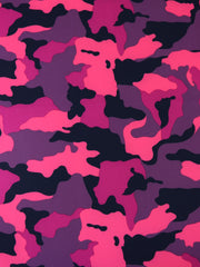 Load image into Gallery viewer, Fuchsia/Neon Pink/Navy/Orchid OG Camo QUAD Performance Jersey Knit | By The Half Yard