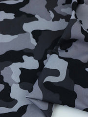Load image into Gallery viewer, Black/Grays OG Camo QUAD Performance Jersey Knit | By The Half Yard