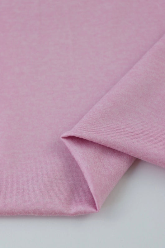 Light Pink Athletic Brushed Poly Jersey 125GSM