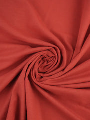 Load image into Gallery viewer, Vermillion Galway Wool Spandex Jersey Knit | By The Half Yard