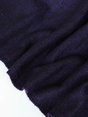 Load image into Gallery viewer, 1YD 24IN REMNANT; Marled Purple Bray Yarn Dyed Wool Knit