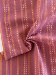 Load image into Gallery viewer, Stitch Stripe in Blackberry | Lucky Loom | Fableism Supply Co