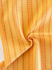 Load image into Gallery viewer, Stitch Stripe in Tumeric | Lucky Loom | Fableism Supply Co