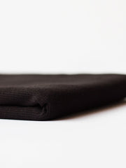 Load image into Gallery viewer, Black 1x1 Rib Knit | See You At Six | By The Half Yard