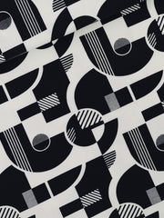 Load image into Gallery viewer, Bauhaus Tonight French Terry | Off White | See You At Six | By The Half Yard