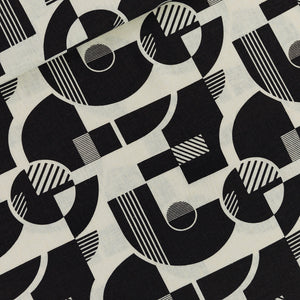 Bauhaus Tonight Linen Viscose | See You At Six | By The Half Yard