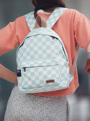 Load image into Gallery viewer, Checkers Cotton Canvas Gabardine Twill | See You At Six | By The Half Yard