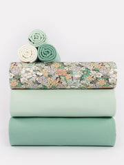 Load image into Gallery viewer, Granite Green French Terry | See You At Six | By The Half Yard