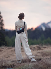 Load image into Gallery viewer, Navoja Beige French Terry | See You At Six | By The Half Yard