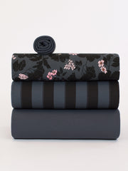 Load image into Gallery viewer, Hydrony French Terry | Pinstripe Gray | See You At Six | By The Half Yard