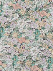 Load image into Gallery viewer, Imagine All The Flowers Ecovero Viscose Satin | See You At Six | By The Half Yard