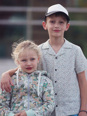 Load image into Gallery viewer, Imagine All The Flowers French Terry | See You At Six | By The Half Yard