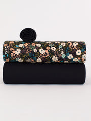 Load image into Gallery viewer, Black 1x1 Rib Knit | See You At Six | By The Half Yard