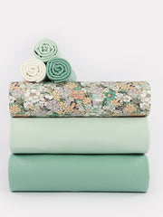 Load image into Gallery viewer, Light Green Glass 1x1 Rib Knit | See You At Six | By The Half Yard