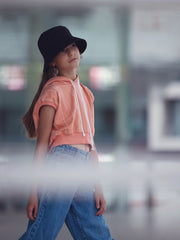 Load image into Gallery viewer, 22IN REMNANT; Melon Punch 1x1 Rib Knit | See You At Six