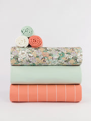 Load image into Gallery viewer, 22IN REMNANT; Melon Punch 1x1 Rib Knit | See You At Six