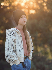 Load image into Gallery viewer, Navoja Beige 1x1 Rib Knit | See You At Six | By The Half Yard