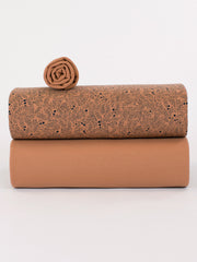 Load image into Gallery viewer, Season Greenings French Terry | Copper Brown | See You At Six | By The Half Yard
