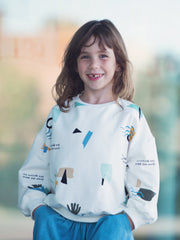 Load image into Gallery viewer, Shape The World French Terry | Off White | See You At Six | By The Half Yard