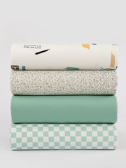 Load image into Gallery viewer, Shape The World French Terry | Off White | See You At Six | By The Half Yard