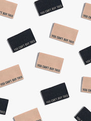 Load image into Gallery viewer, "You Can't Buy This" Woven Labels | Pack of 6 | Kylie And The Machine