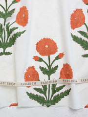 Load image into Gallery viewer, Boho Floral in Sienna | Indian Block Print: Cottage | Fableism Supply Co