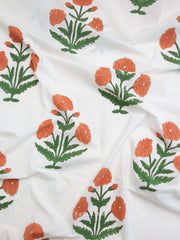 Load image into Gallery viewer, Boho Floral in Sienna | Indian Block Print: Cottage | Fableism Supply Co