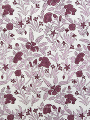 Load image into Gallery viewer, Cozy Floral in Purple | Indian Block Print: Cottage | Fableism Supply Co