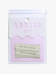 Load image into Gallery viewer, "One Of A Kind" Woven Labels | Pack of 6 | Kylie And The Machine