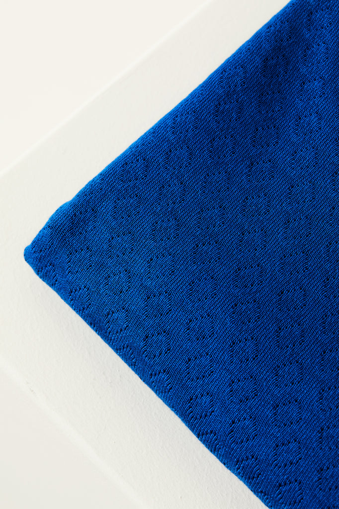 Pointelle Knit - Peach - Thread Count Fabrics