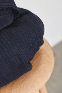 1YD 9IN REMNANT; Space Organic Selanik Rib Knit | Mind The Maker | By The Half Yard