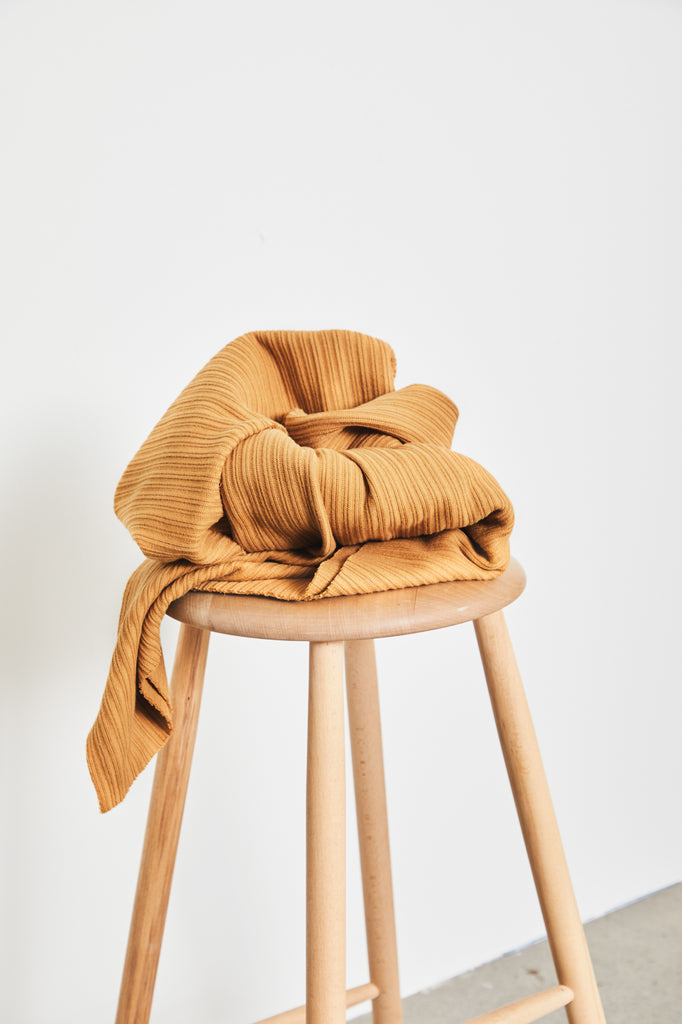 Dry Mustard Organic Selanik Rib Knit | Mind The Maker | By The