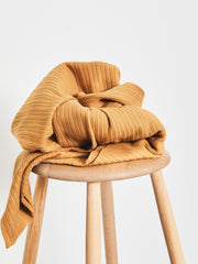 Load image into Gallery viewer, Dry Mustard Organic Selanik Rib Knit | Mind The Maker | By The Half Yard