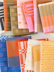 Load image into Gallery viewer, Plaid in Cobalt & Red Swedish Holiday | Fableism Supply Co