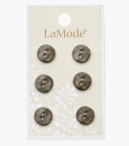 7/16" Hammered Gunmetal Buttons | LaMode