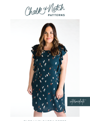 Load image into Gallery viewer, Farrah Top & Dress | Chalk + Notch Patterns