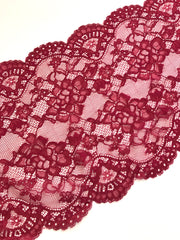 Load image into Gallery viewer, Rouge 9" Wide Stretch Lace