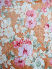 Load image into Gallery viewer, Jillian on Sweet Orange Stretch Velvet