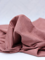 Load image into Gallery viewer, Mauve Microsuede Jersey Knit