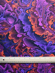 Load image into Gallery viewer, Violet/Fuchsia Basalt Premium Athletic Nylon/Spandex