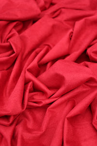 Scarlet Microsuede Jersey Knit