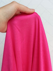 Load image into Gallery viewer, Hot Pink Rayon Slub Jersey