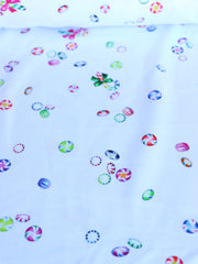 Load image into Gallery viewer, Tossed Candies On White | Wishwell: Glow Knits | Robert Kaufman