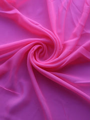 Load image into Gallery viewer, Neon Fuchsia Chiffon