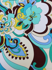 Load image into Gallery viewer, Large Retro Floral (Mint/Yellow) ITY