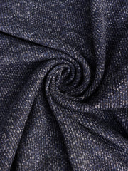 Load image into Gallery viewer, Navy Bristol Luxe Sweater Fleece | By The Half Yard